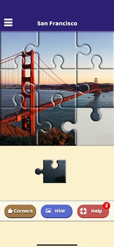 San Francisco Landmarks Puzzle - Screenshot 1