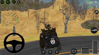 Police Simulation Armored Car - Screenshot 3
