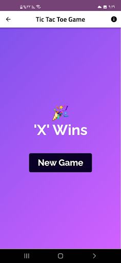 Tic Tac Toe Game - Screenshot 3