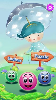 Smiley Bubbles Shoot - Screenshot 1