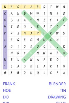 Kassa - Word search - Screenshot 1