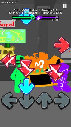 FNF Ourple Guy V3 Mod - Screenshot 4