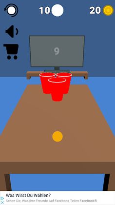 Beer Pong Unlimited - Screenshot 1