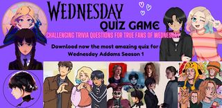 Wednesday Quiz Game - Screenshot 1