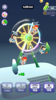 Lunapark Clicker Idle: For Fun - Screenshot 3