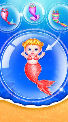 Ocean Mermaid Mommy - Screenshot 3