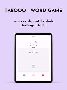 Tabooo - Word Game - Screenshot 4