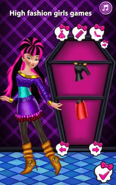 Girls fashion dress up games - Screenshot 3