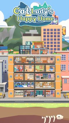 Cat Lady's Happy Home - Screenshot 1