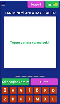 Futbol Terimleri Bulmaca - Screenshot 3