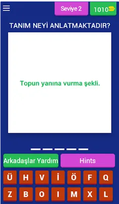 Futbol Terimleri Bulmaca - Screenshot 3