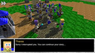 Blocky Story: War Land - Screenshot 1