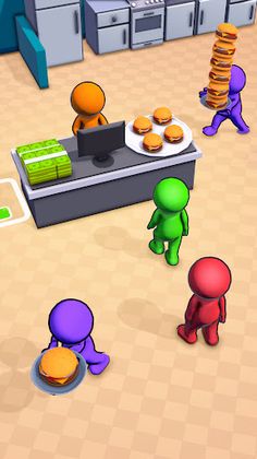 Idle Burger Shop: Cafe Tycoon - Screenshot 3