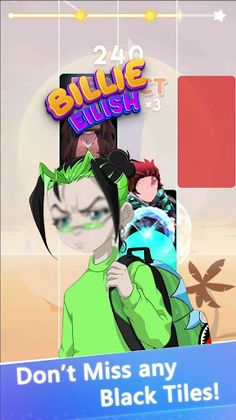 Billie Eilish Piano Tiles - Screenshot 4