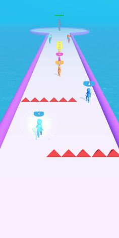 Merge Run 2048 - Screenshot 1