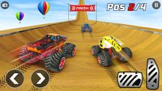 Monster Truck Race - Mega Ramp - Screenshot 2