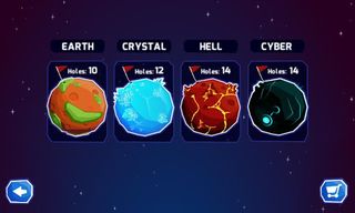 Space Golf Galaxy - Screenshot 2