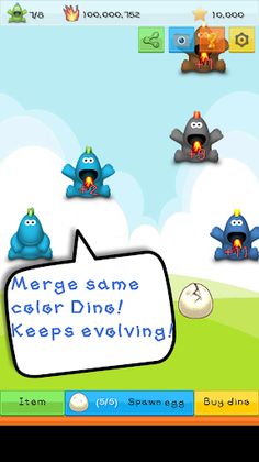 Tap! Dinosaur Game - Clicker - Screenshot 2