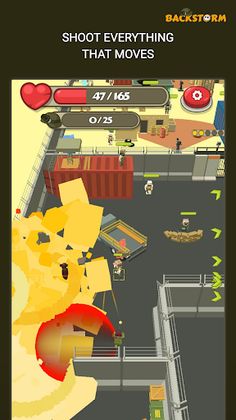 Backstorm Rambo Endless Runner - Screenshot 2
