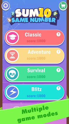 Sum 10 - Same Number - Screenshot 1