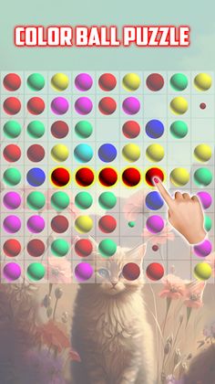 Color Balls Puzzle - Lines 98 - Screenshot 3