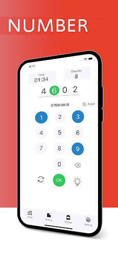 1A2B - Guess the number - Screenshot 3