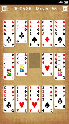 Fifteen Puzzle Solitaire - Screenshot 1