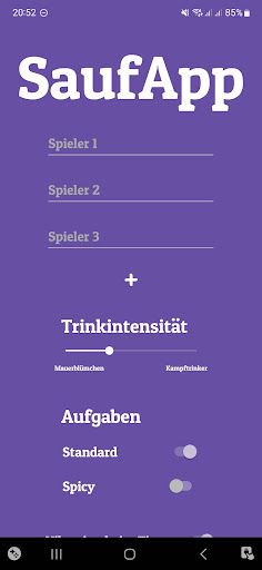 SaufApp - Screenshot 1
