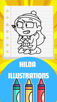 Hilda Coloring - Screenshot 4