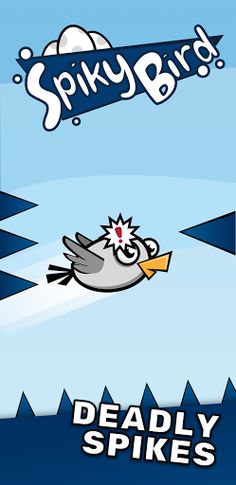 Spiky Bird Game: Deadly Spikes - Screenshot 1