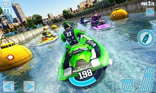 Water Jet Ski Boat Racing 3D - Screenshot 2