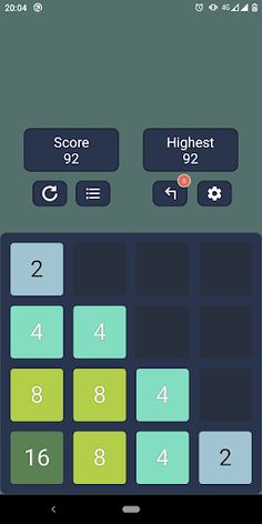 Classic 2048 Game - Screenshot 3
