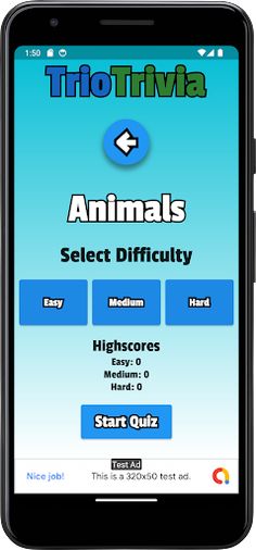 Trio Trivia - Screenshot 3