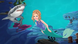 Mermaid vs Shark Dash - Screenshot 1