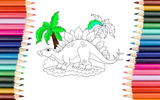 Colour & paint colouring games - Screenshot 3