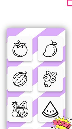Colorful Fruits: Draw & Color - Screenshot 3