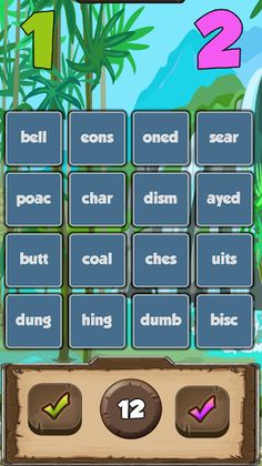 Word Fuse - match the halves - Screenshot 2