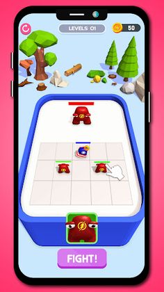 Merge Letter Rush! Super Fight - Screenshot 1