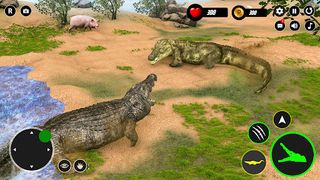 Crocodile Animal Sim Games 3D - Screenshot 1