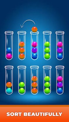 Color Puzzle Ball Sort Games - Screenshot 1