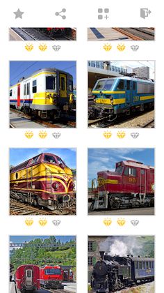 Jigsaw Train Mosaic Puzzles - Screenshot 2