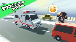 Crazy Road: Ambulance - Screenshot 1