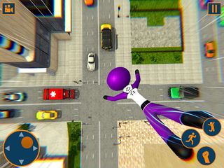 Flying Spider Stickman Hero 3D - Screenshot 3