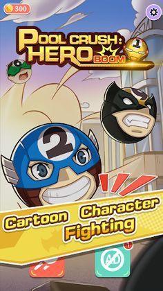 Pool Crush: Hero Boom - Screenshot 1