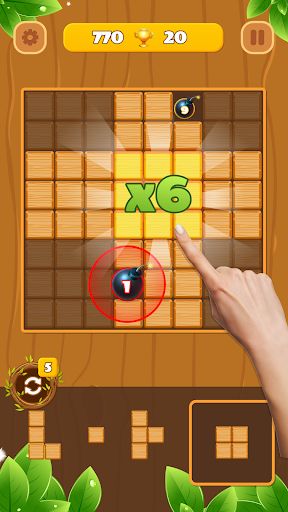 Woody Block Puzzle: Wood Game - Screenshot 3