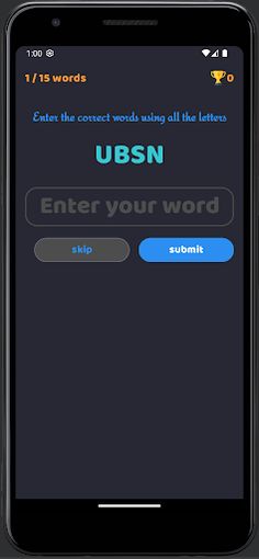 unscramblewords - Screenshot 2