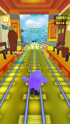 Subway Fall Run Guys - Screenshot 1