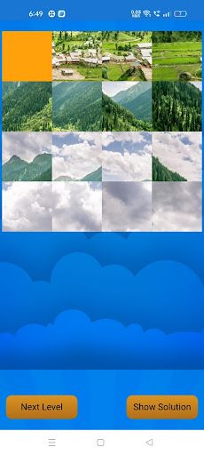 15 Puzzle Scenery - Screenshot 1