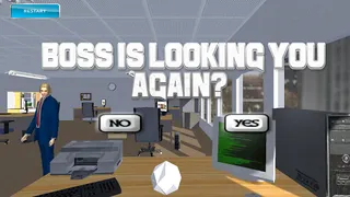 Bored Officer Paper Throw - Screenshot 3