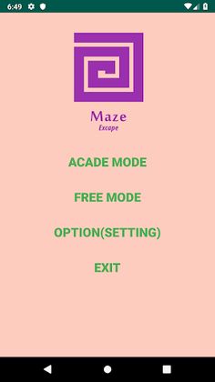 MAZE escape - Screenshot 1
